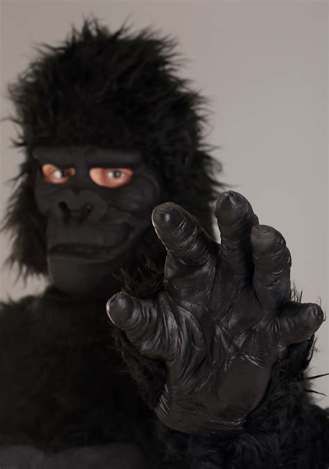 True to life gorilla mascot attire